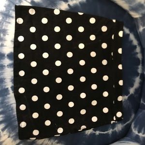 Tight Polka Dot Skirt